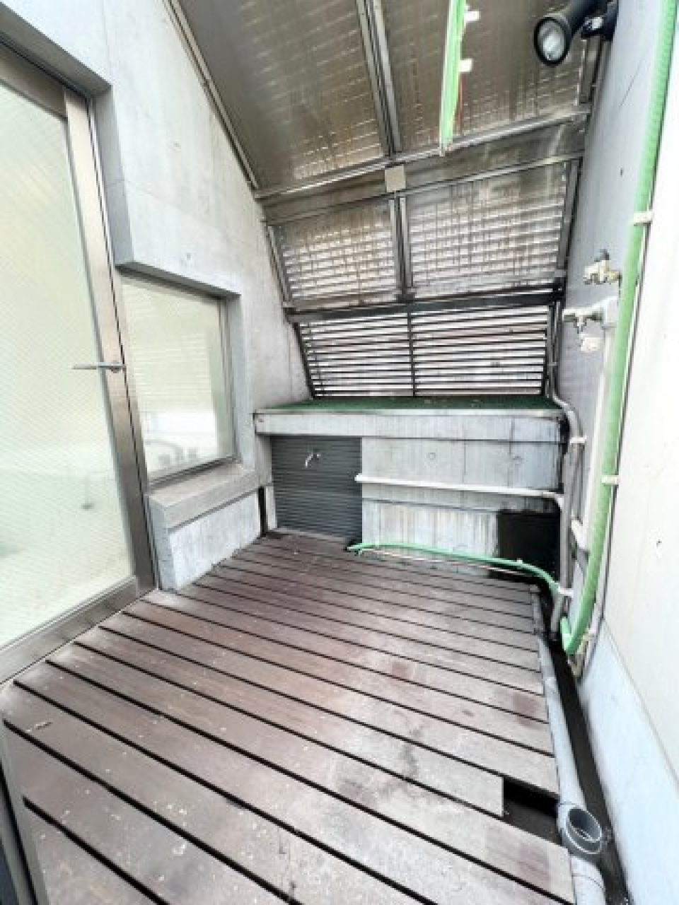 バルコニーの様子です。