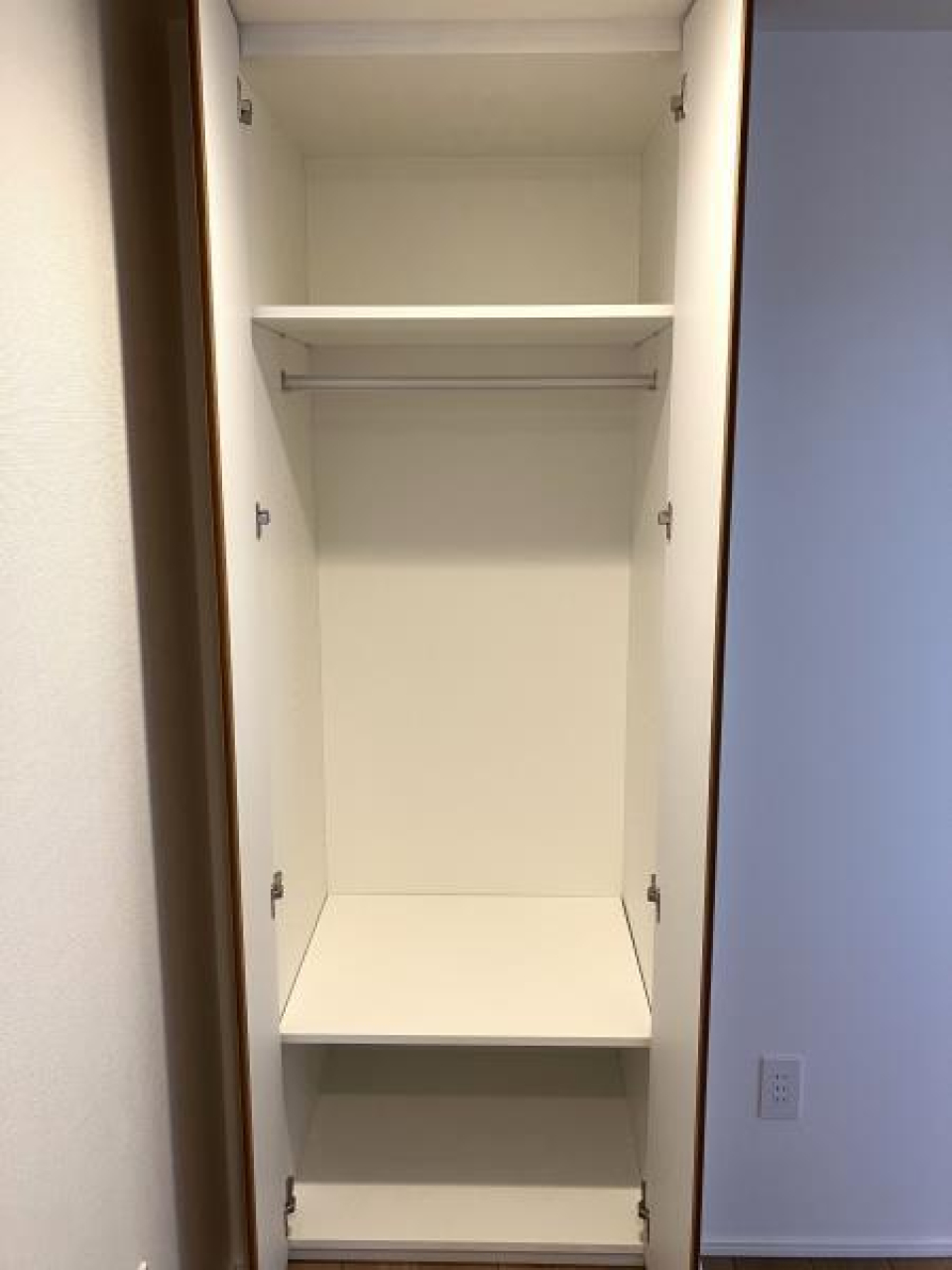 収納を開けた時の様子。