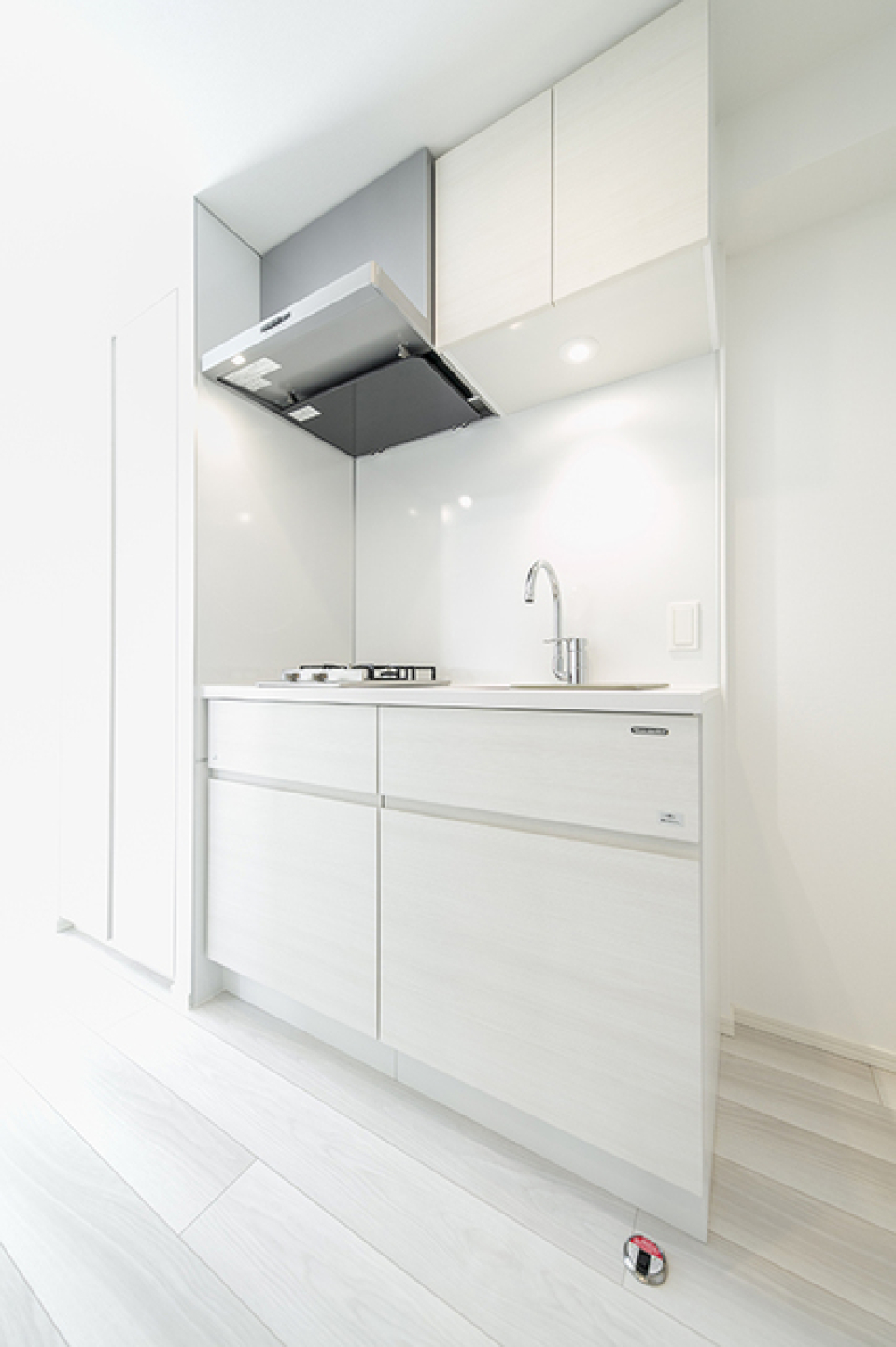 キッチンはコンパクトに！お片付けは楽ちんに♪

※写真は同タイプ住戸です。