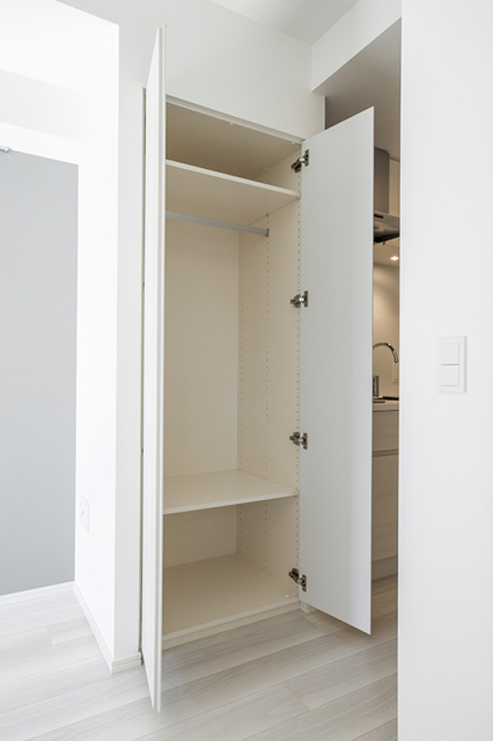 収納スペースはこちら！
※写真は同タイプ住戸です。