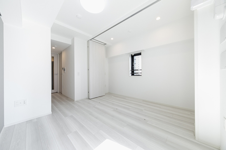 3帖のベッドルームは、仕切ることができ、プライベートの空間を作ることができます！

※写真は同タイプ住戸です。