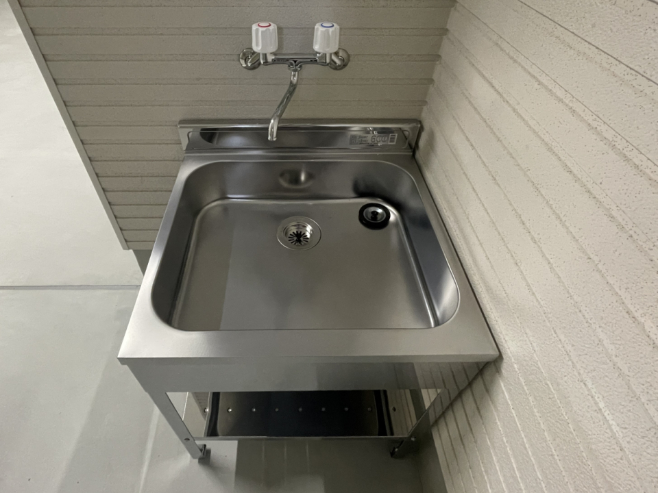 手洗い場付きは嬉しい