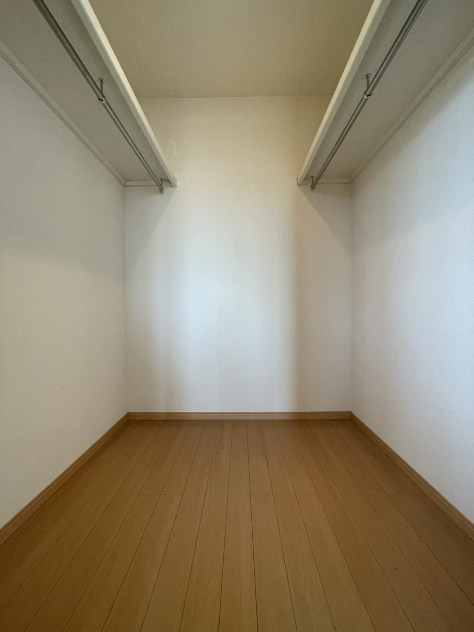 二部屋にウォークインクローゼット付きなのは嬉しい