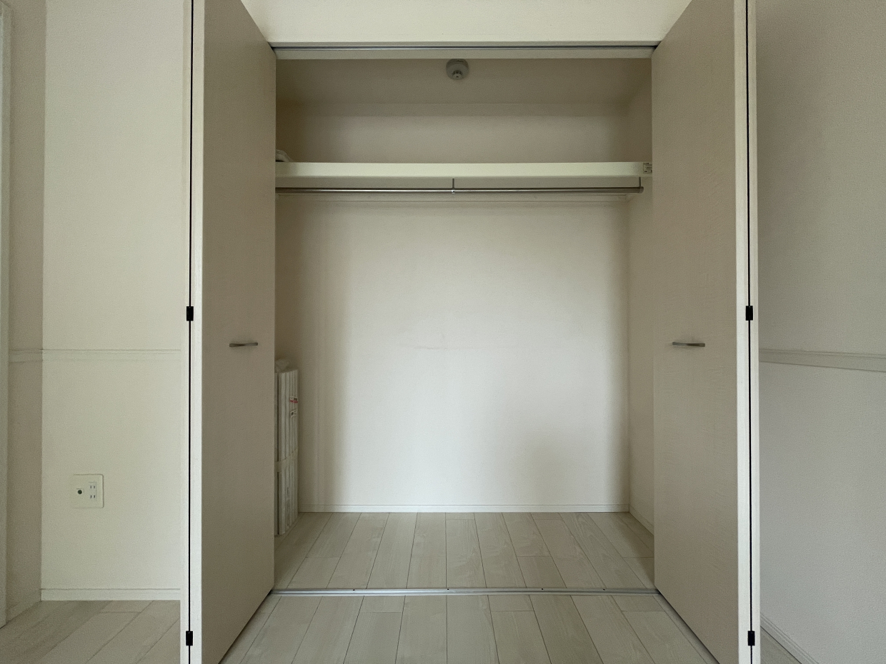 クローゼットもあります