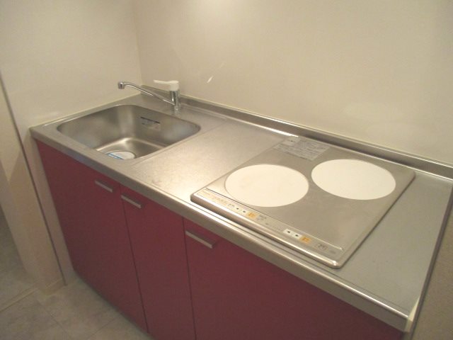 IHコンロ付のキッチン