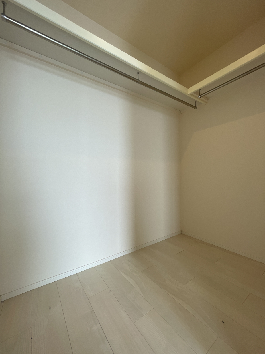 ウォークインクローゼット付きです