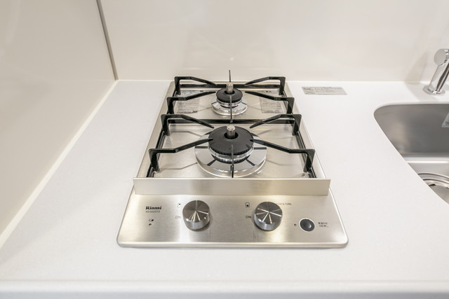 コンロは2口です