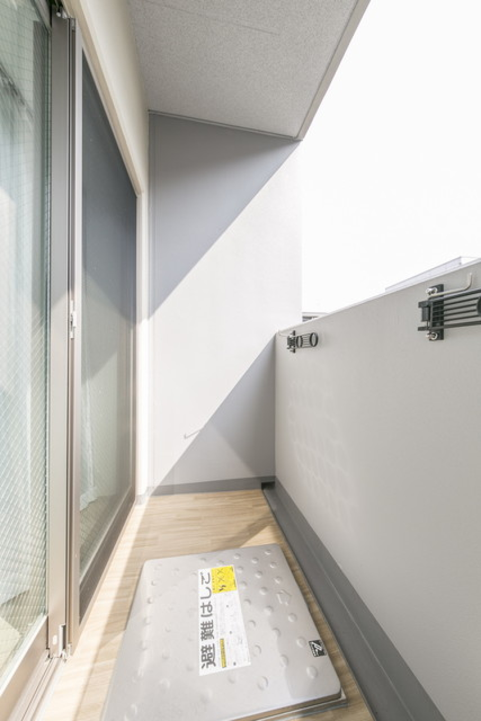 バルコニーに様子