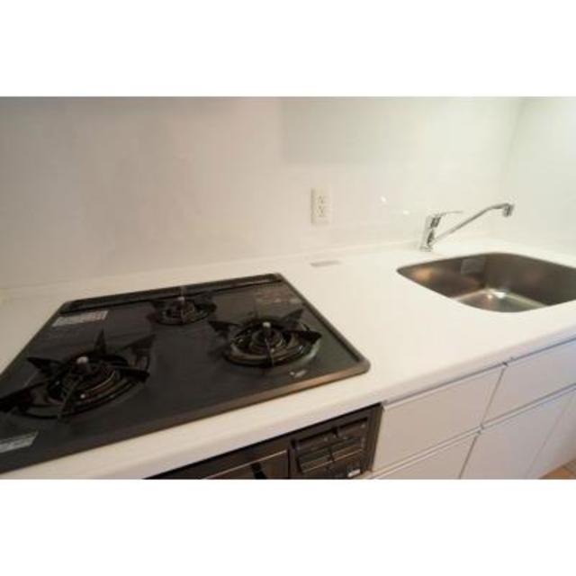 嬉しい３口コンロ