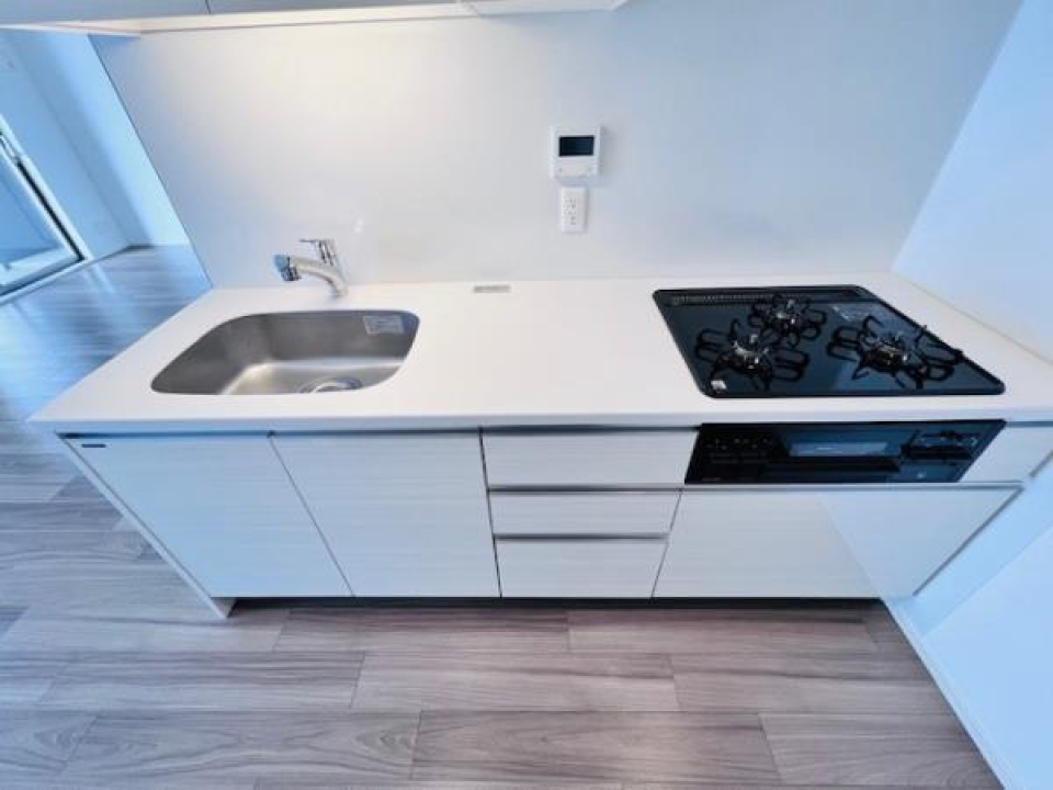 調理スペースも広々確保◎