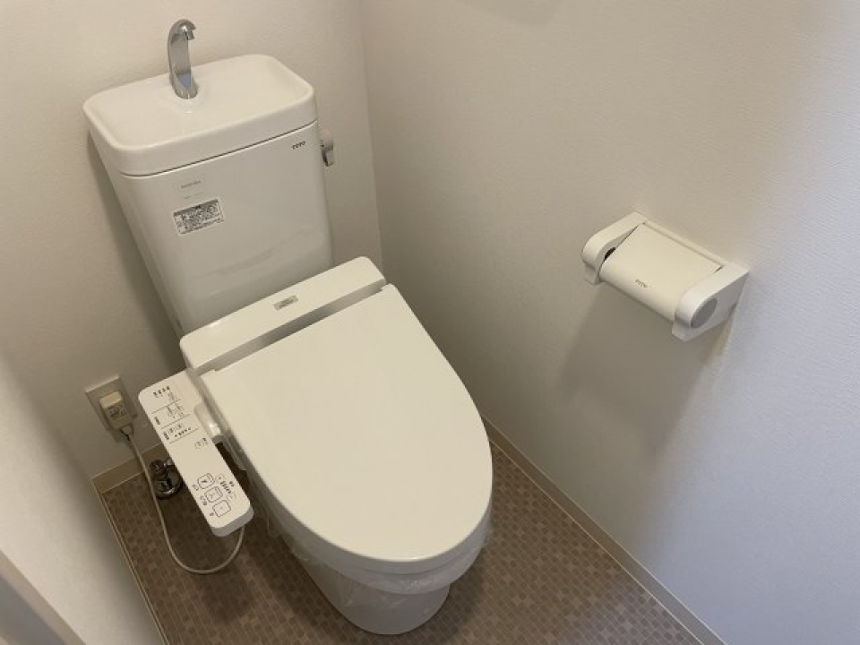 シンプルなトイレです。