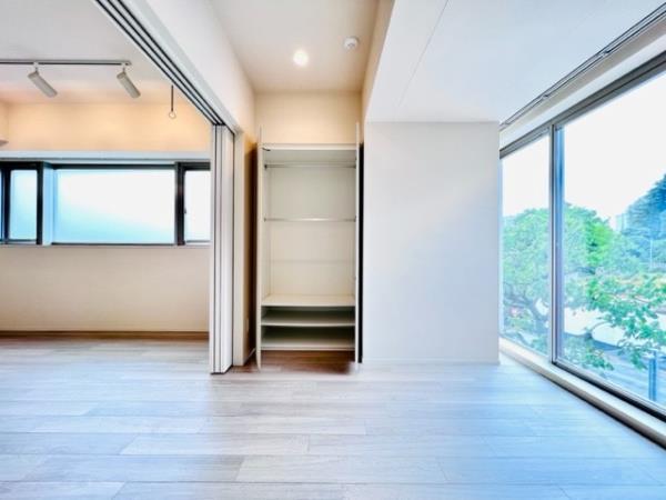 収納を開けた時の様子。