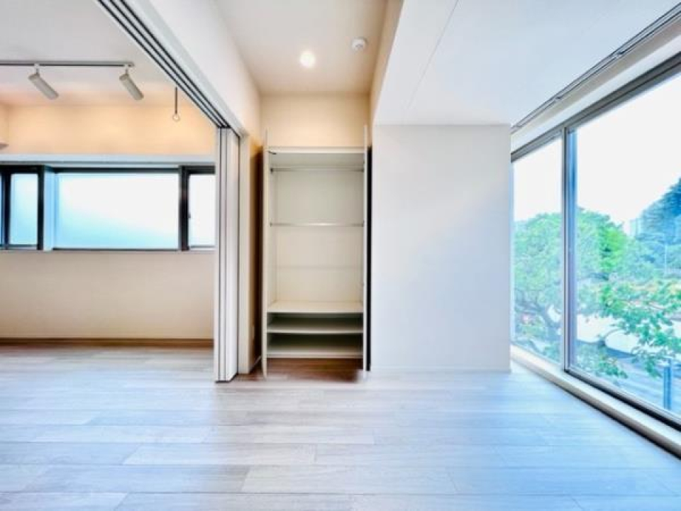 収納を開けた時の様子。