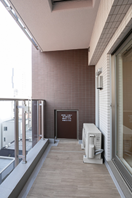 ベランダもあります
※写真は同タイプ住戸です。