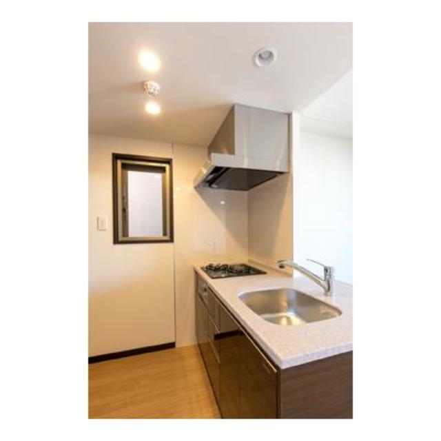 ２口のガスコンロが導入されています。※写真は同タイプ住戸です。