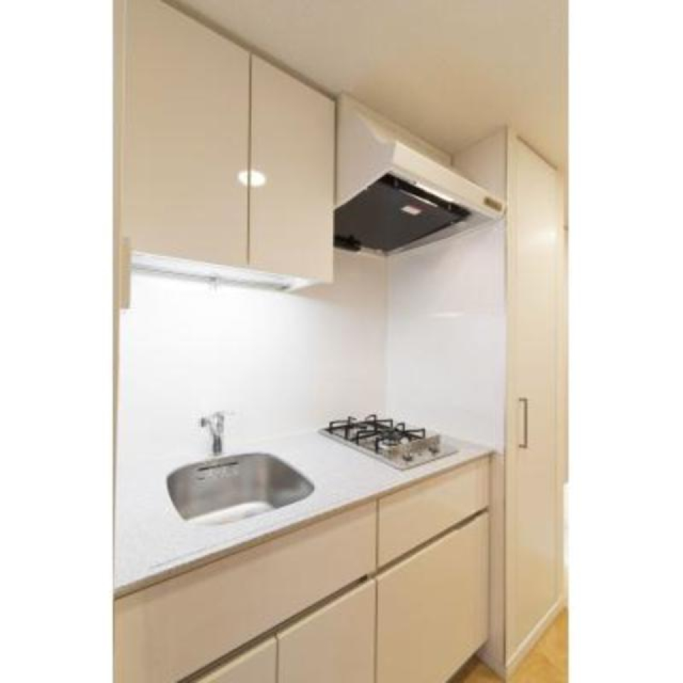 ２口のガスコンロが導入されています。※写真は同タイプ住戸です。