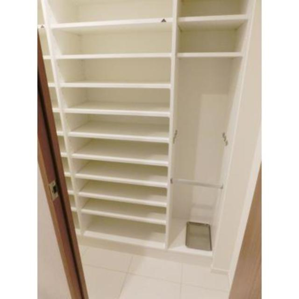 整理整頓のしやすい玄関横収納※写真は同タイプ住戸です。