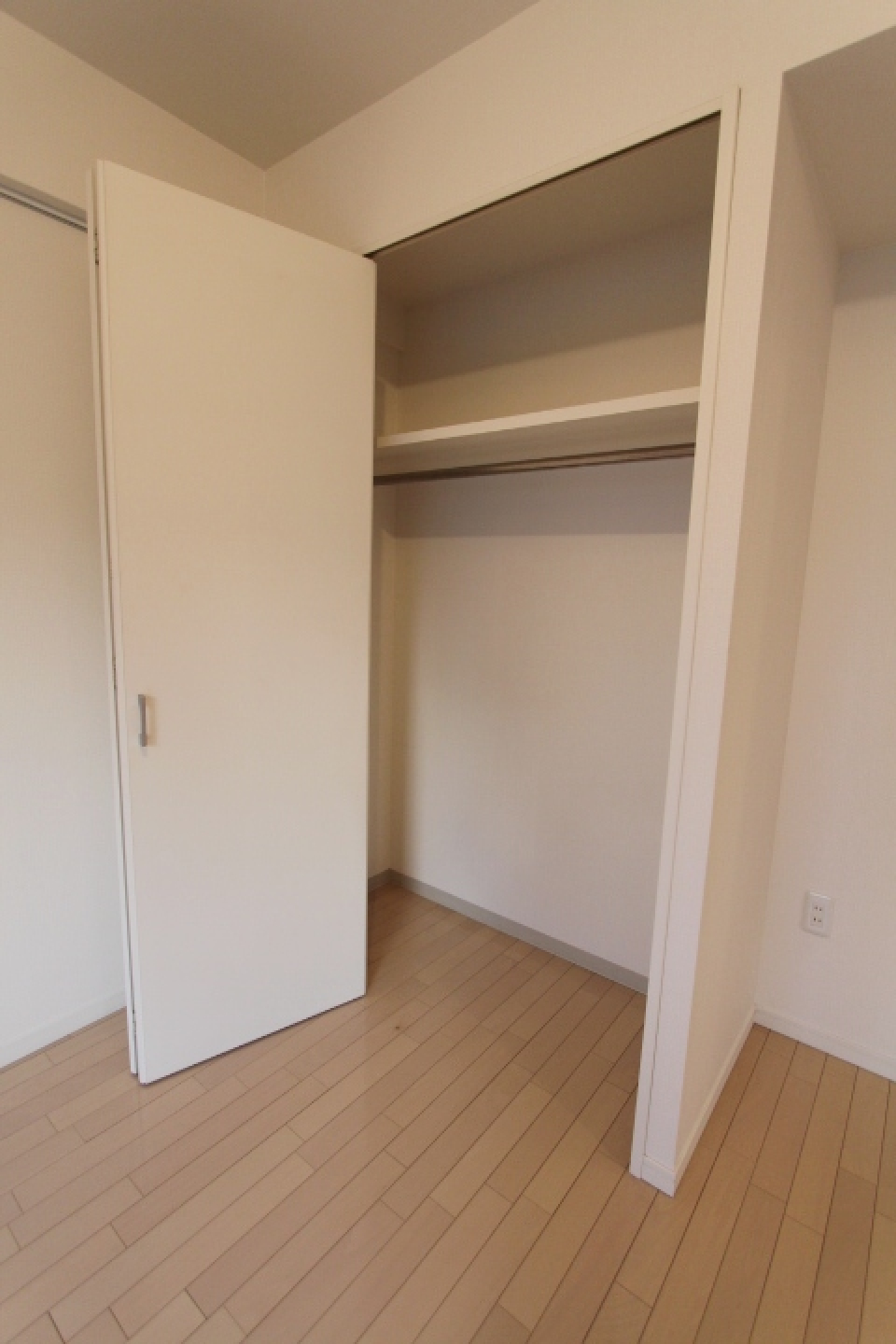 収納を開けた時の様子。