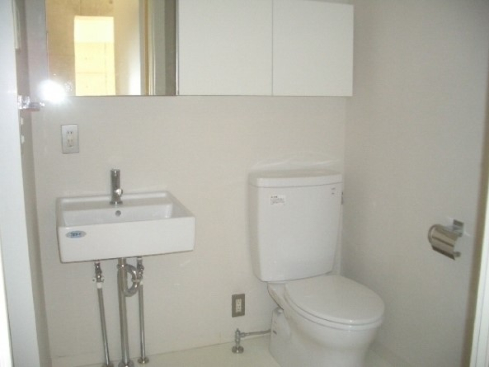 シンプルなサニタリールーム