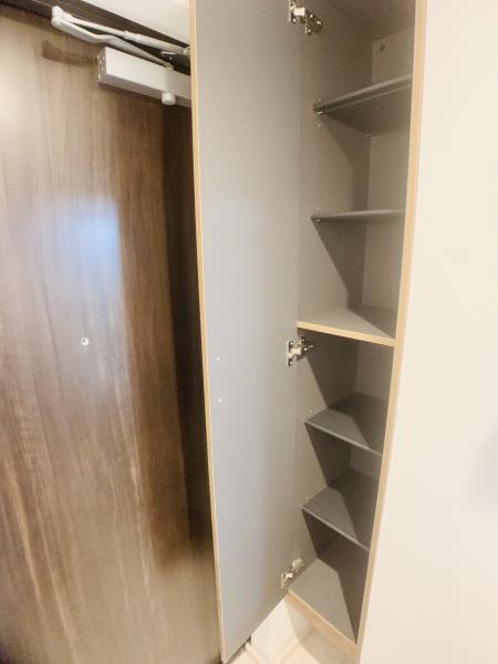 シューズボックスを開けた時の様子。