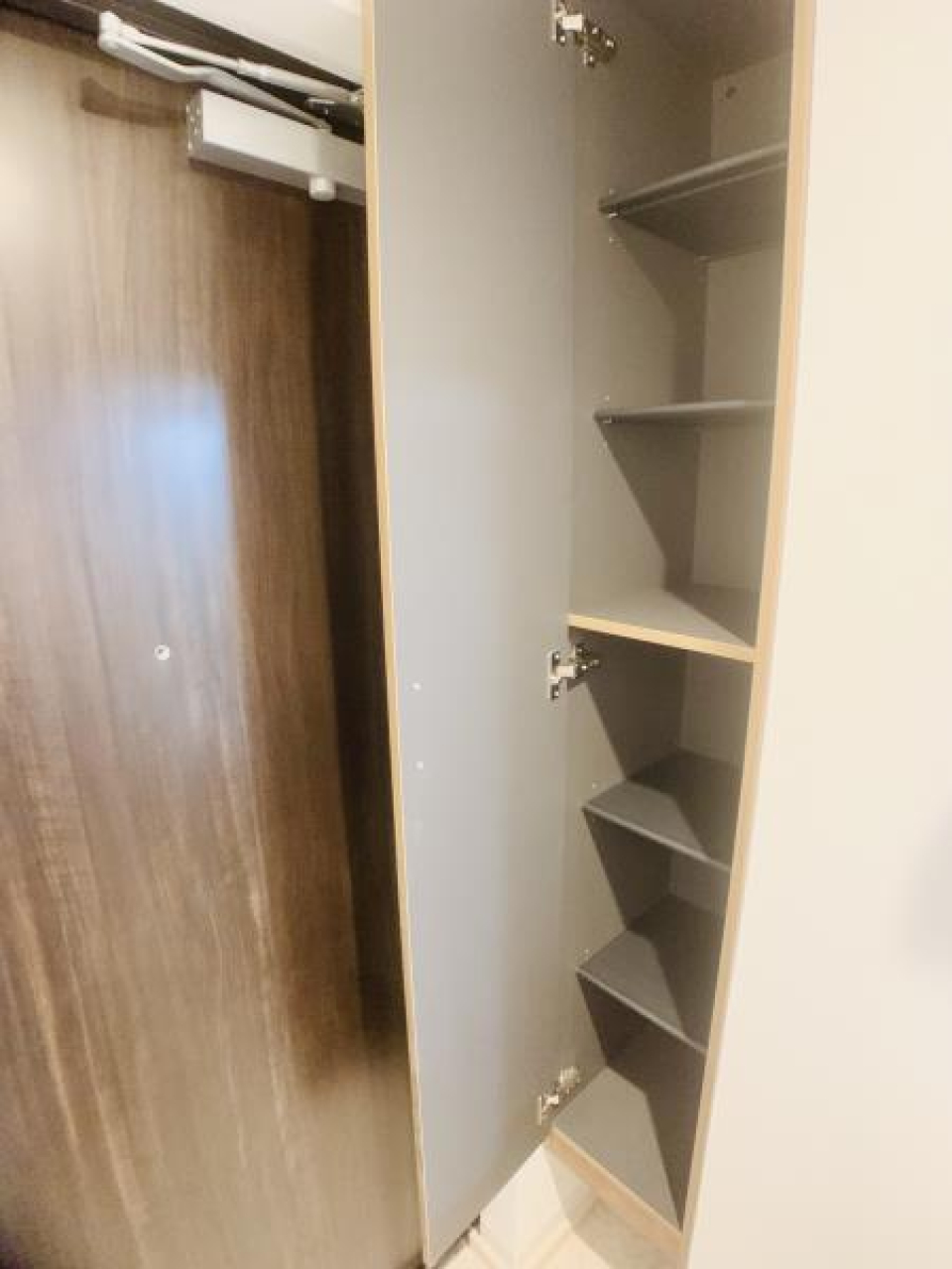 シューズボックスを開けた時の様子。