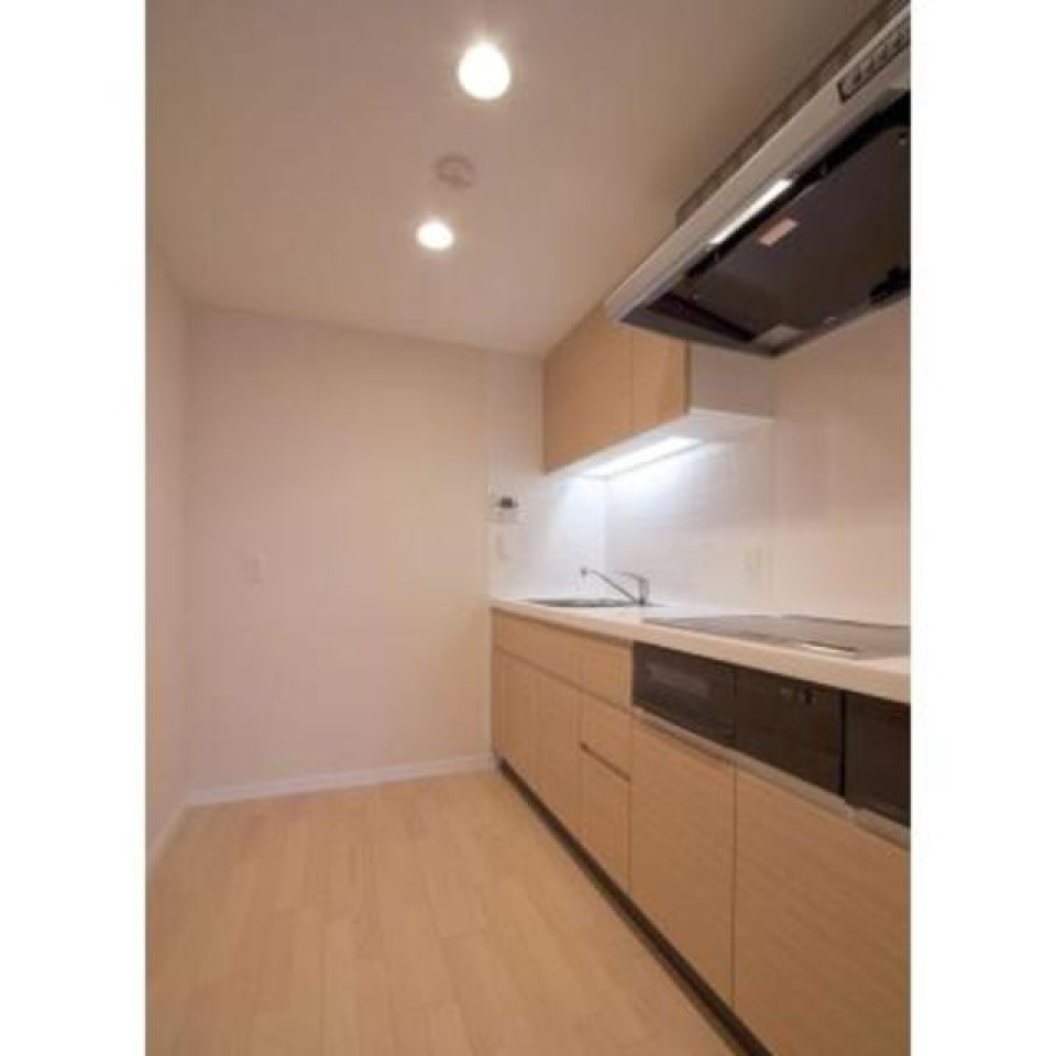 3口のコンロが導入されています。※写真は同タイプ住戸です。