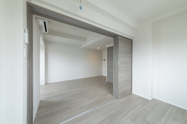 扉を広げたところの様子。