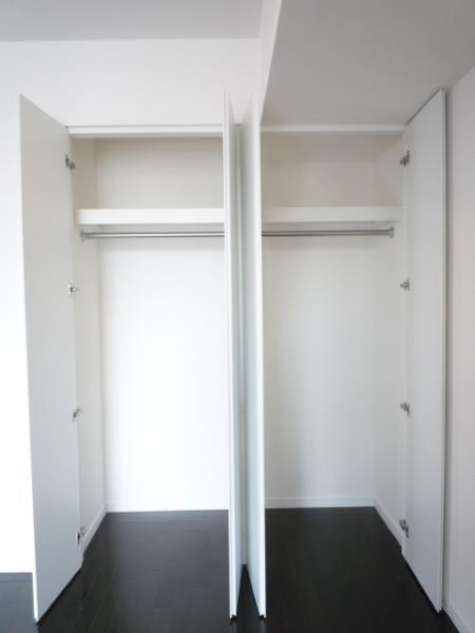 収納を開けた時の様子。