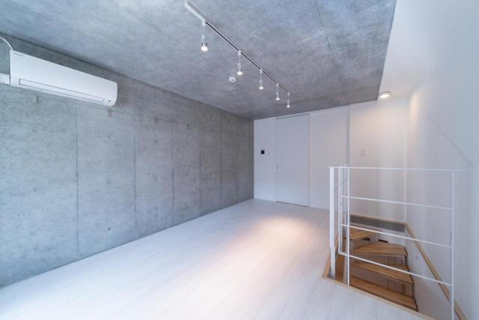 何せコンクリート張りがかっこいい。※写真は同タイプ住戸です。