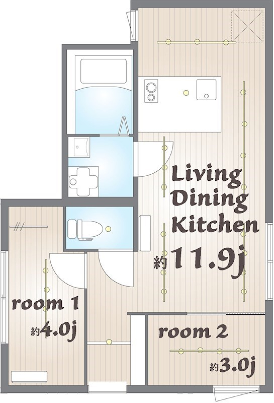 ムービーラバーに捧ぐ［ペット可］の間取り図