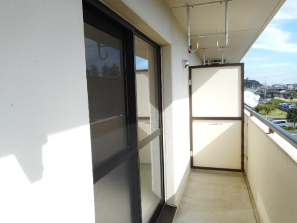 日当たり良好なので洗濯物もたくさん干せますね！