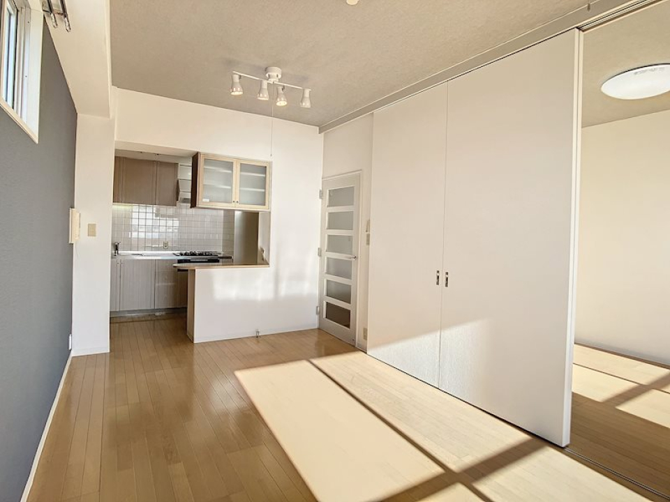 リビングのドアを開けたらまた部屋が‼