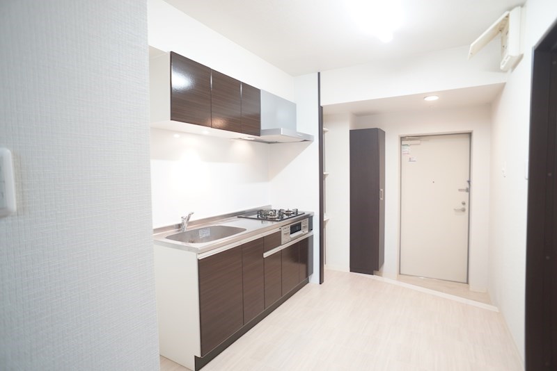 一人暮らしでも嬉しいシステムキッチンです！