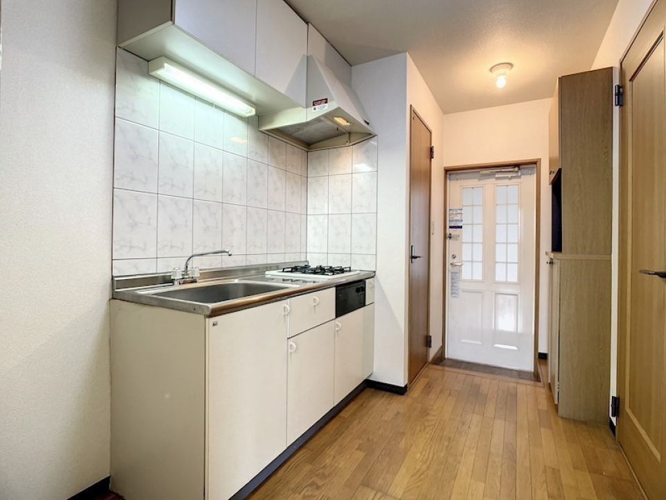 キッチンスペースは3帖