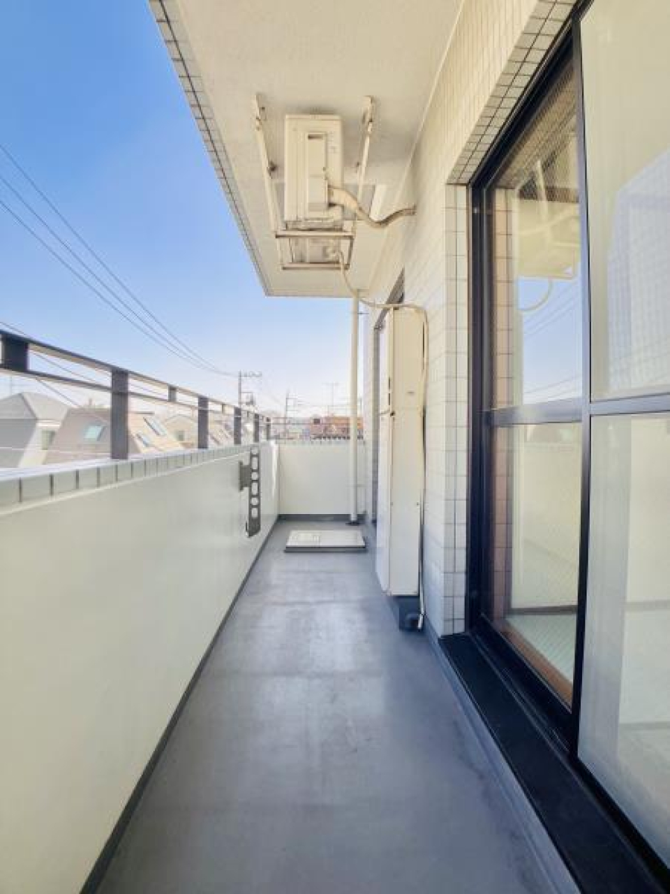 バルコニーに出た時の様子。