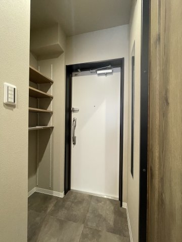 玄関の様子です。