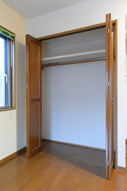 収納を開けた時の様子。