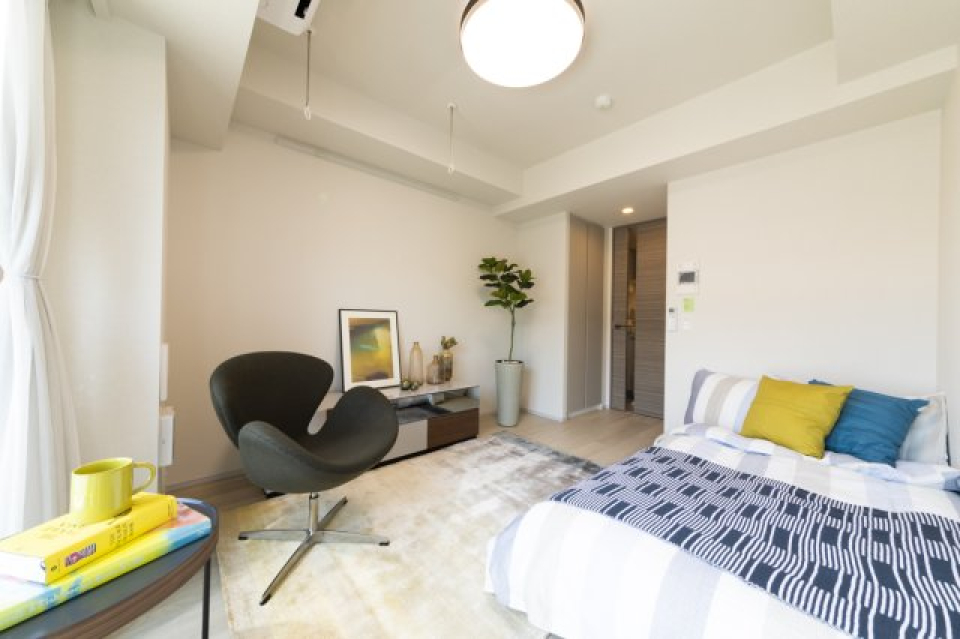 南向きの日当たり良好なお部屋です！
※参考写真　家具などは付いておりません。