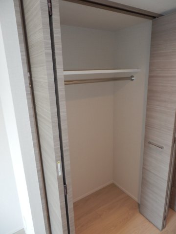 収納を開けた時の様子。