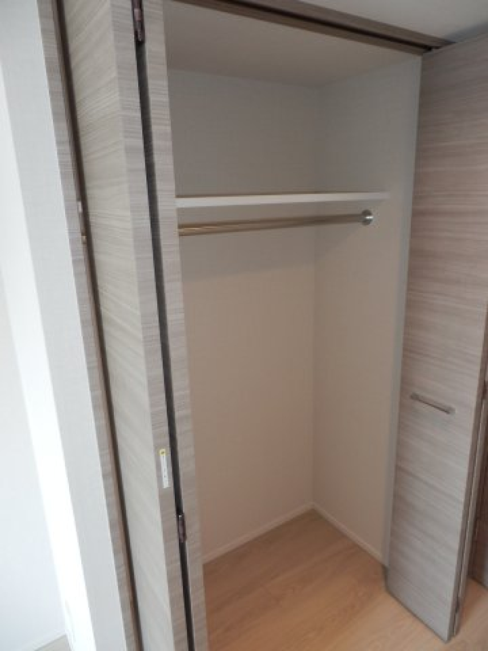 収納を開けた時の様子。