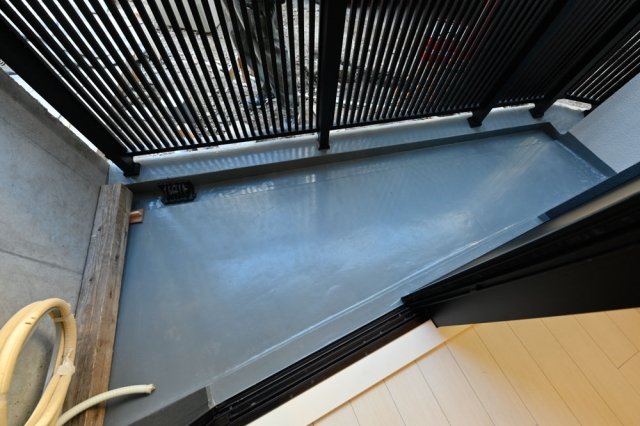 小さいですがベランダ付き