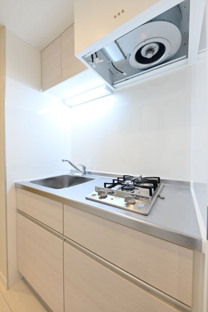 シンプルなキッチンです