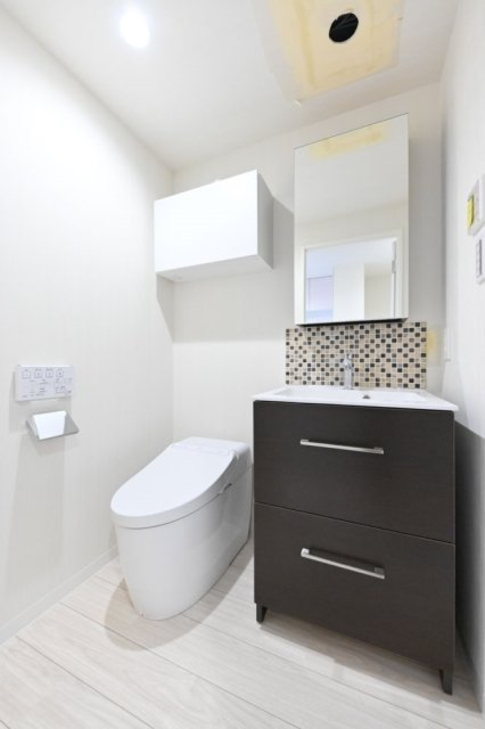 トイレと洗面は一体型