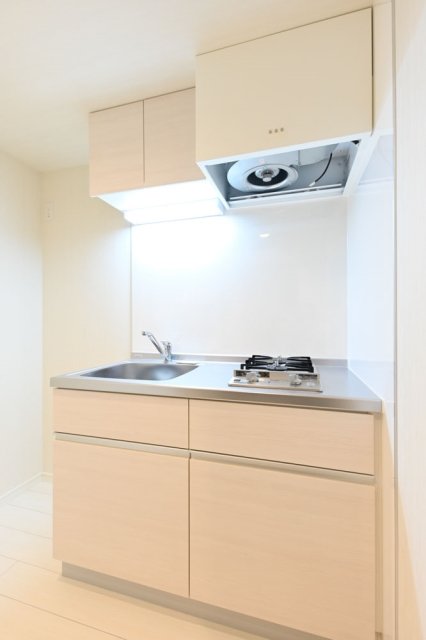 キッチンはシンプル