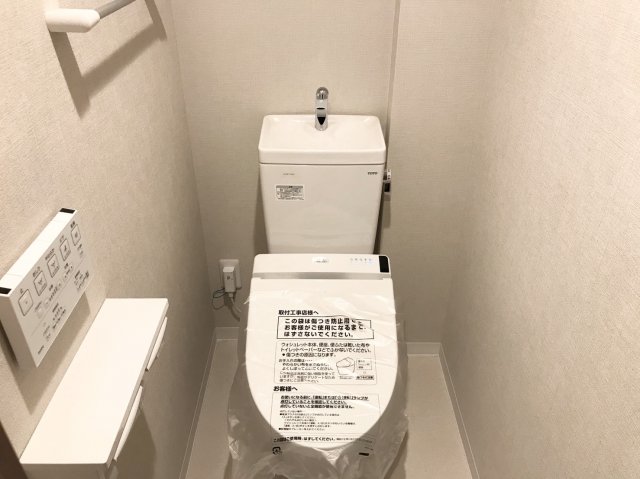 トイレは温水洗浄便座