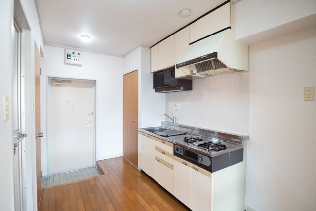 キッチンは収納もけっこうできそう