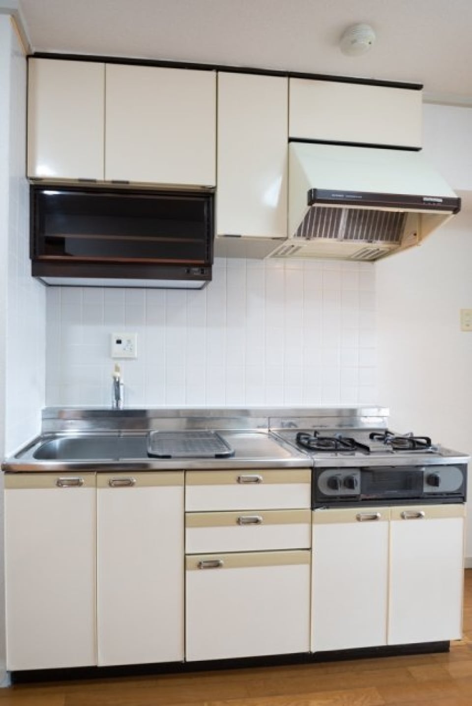 2口ガスコンロ・グリル付