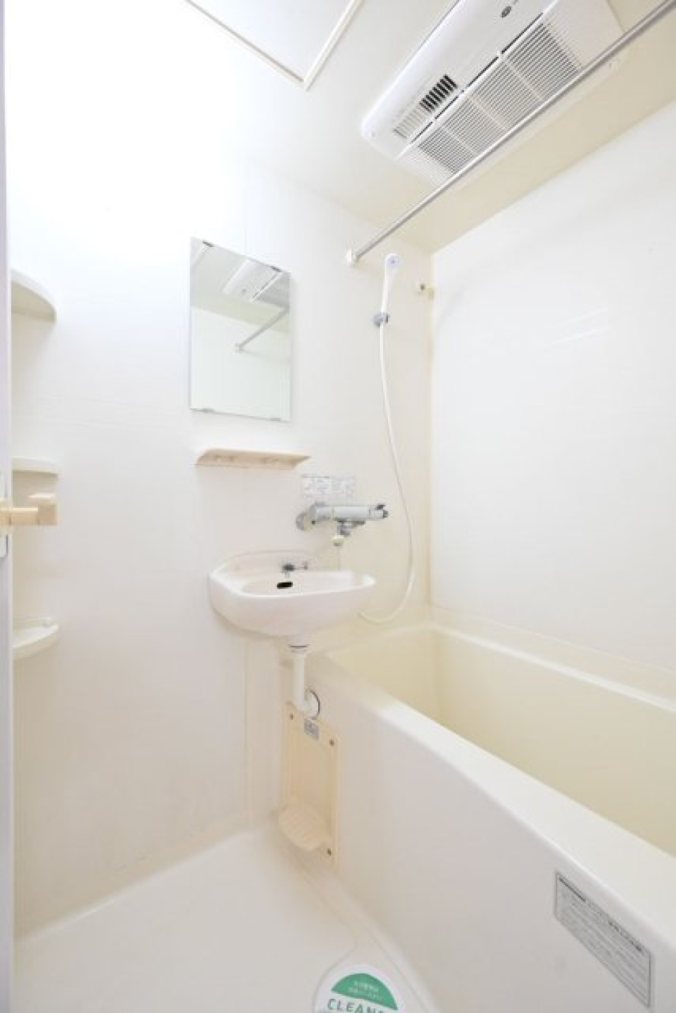 お風呂はシンプル