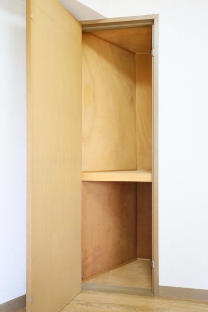 こちらが収納スペース！収納能力が上がりそうです！