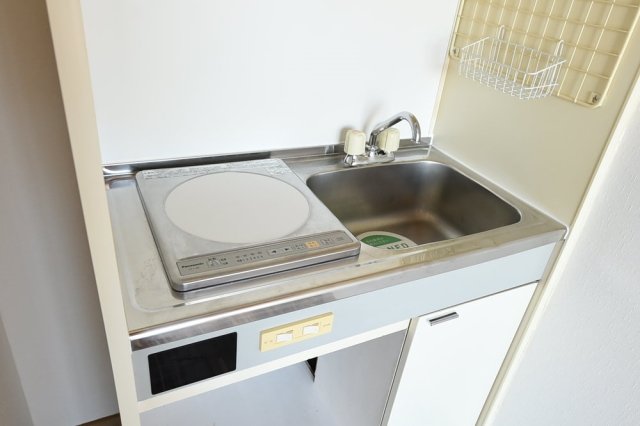 1口IHコンロのキッチン